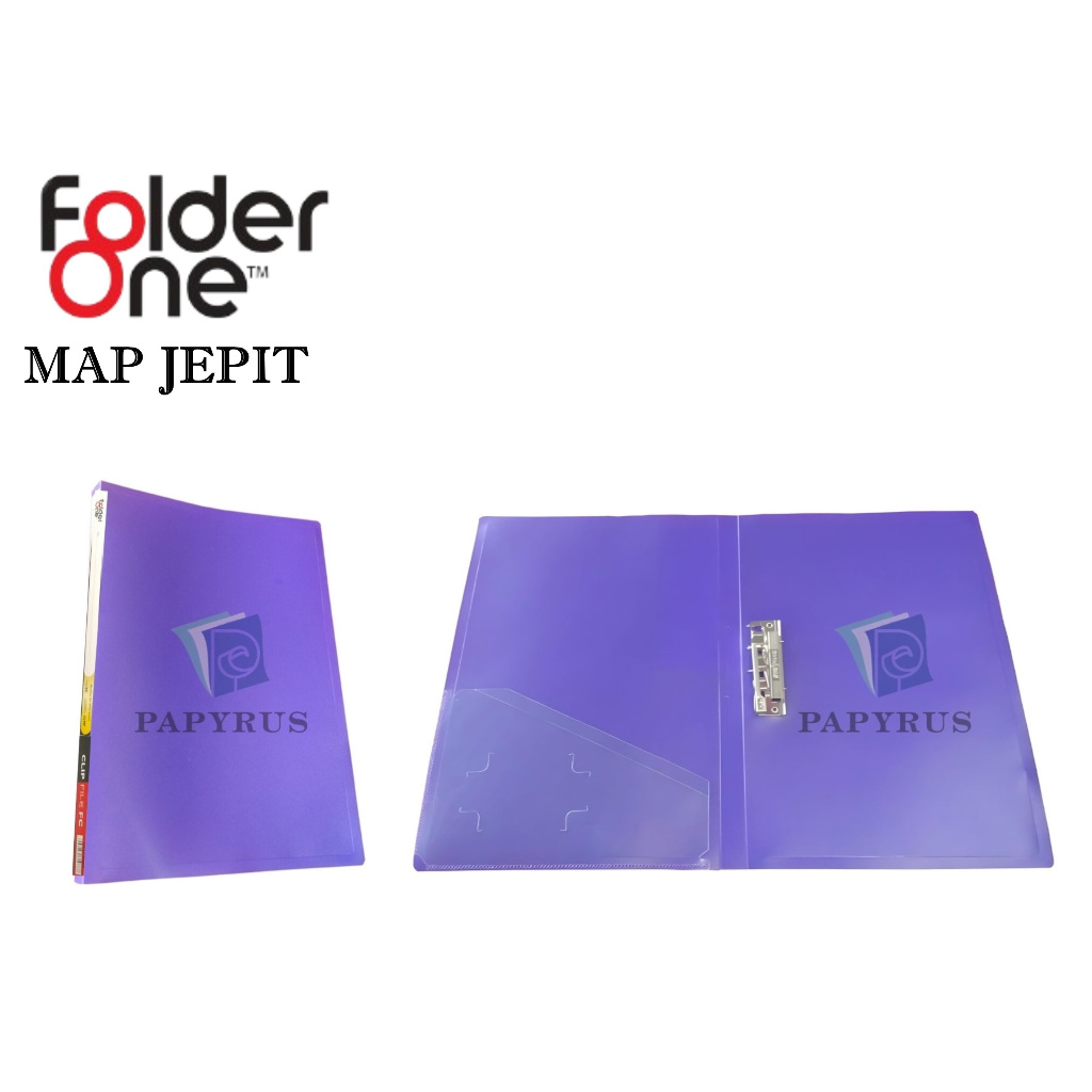 

MAP JEPIT / CLIP FILE FOLDER ONE UNGU