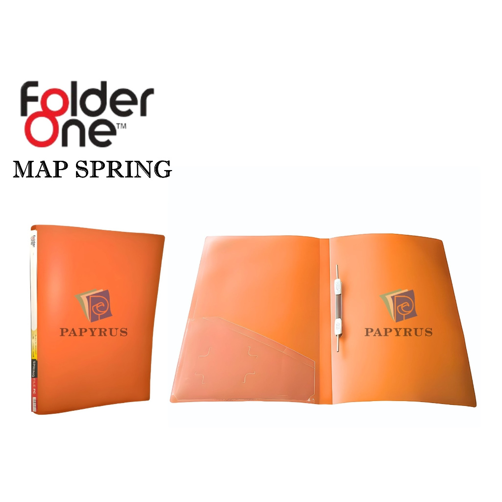 

MAP SPRING / MAP SNELHECTER / SPRING FILE FOLDER ONE ORANGE