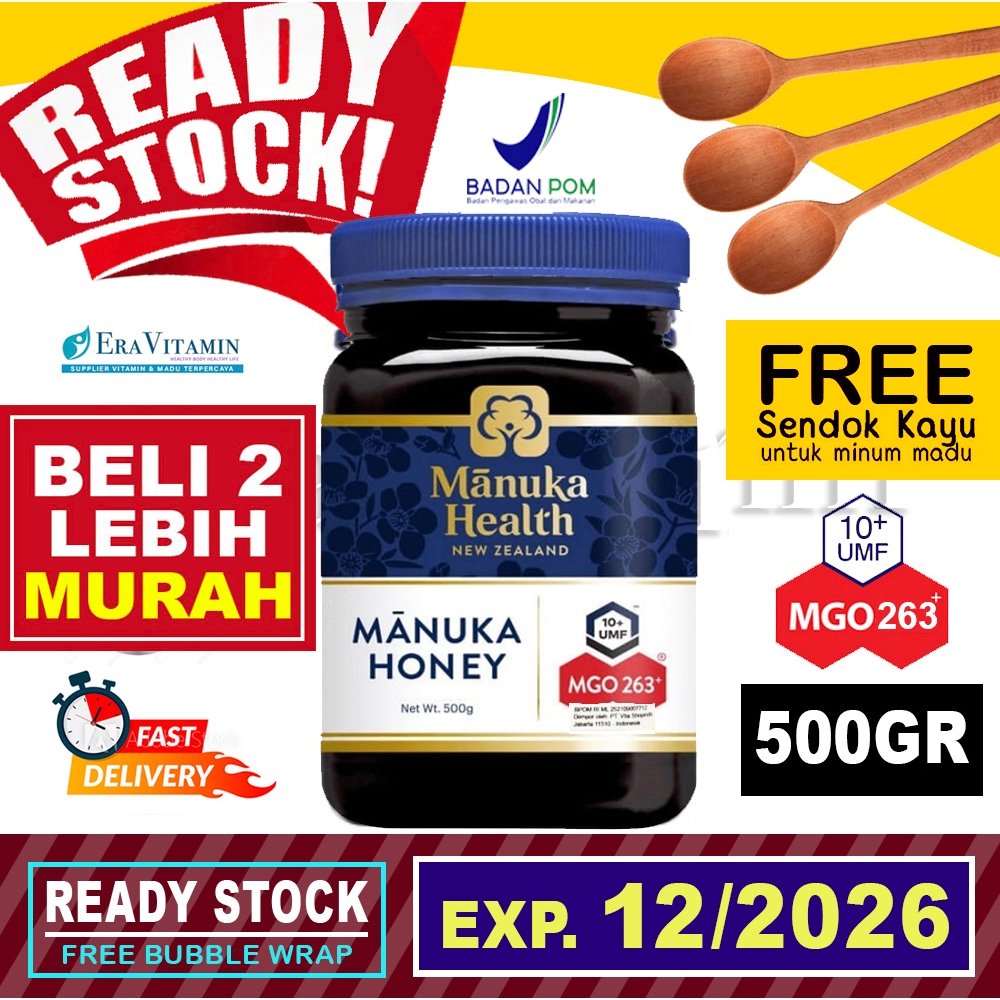 

Manuka Health MGO 263+ (500gr) Honey 250