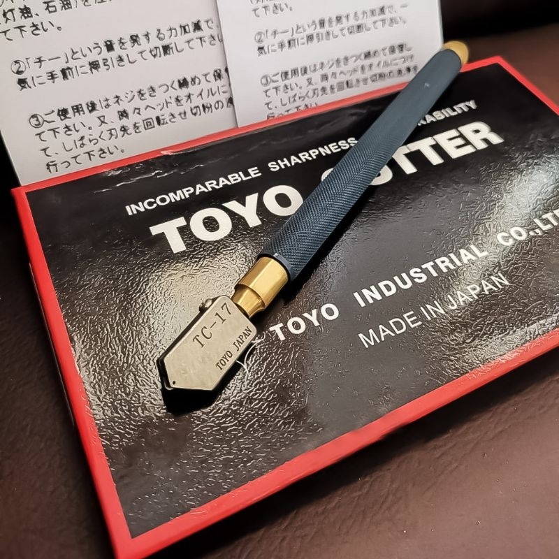 

Glas cutter TOYO YC 90 pisau kaca made in japan