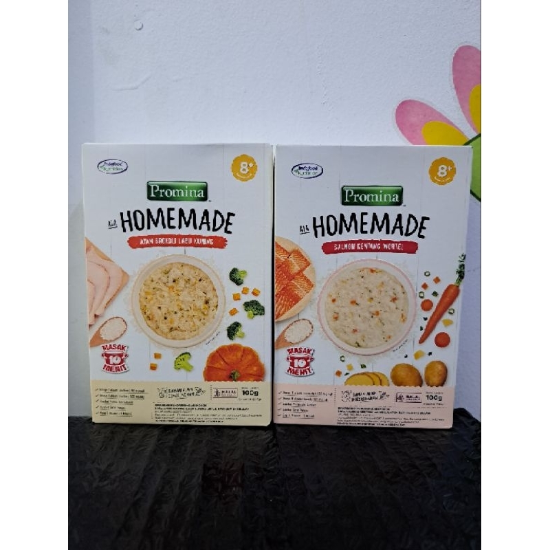 Bubur Bayi Ala Homemade Promina 8+ 100gr
