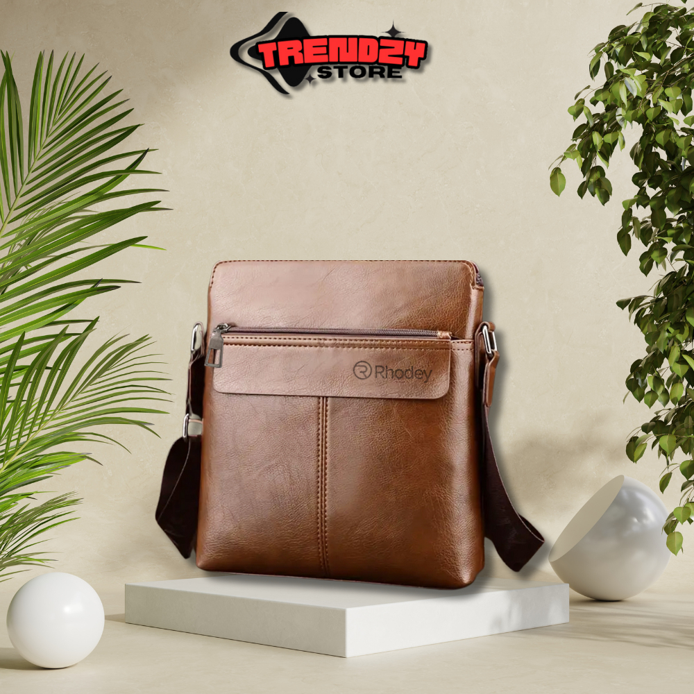 Trendzy store Tas Sling bag pria | Tas sling bag anti air |Tas sling bag kulit Tas Sling bag import