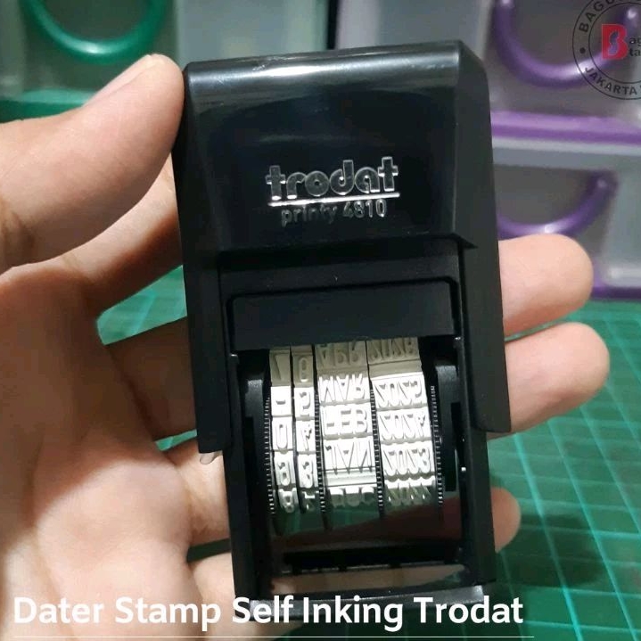 

Stempel Trodat 4810 Stempel Tanggal Otomatis / Dater Otomatis RB9