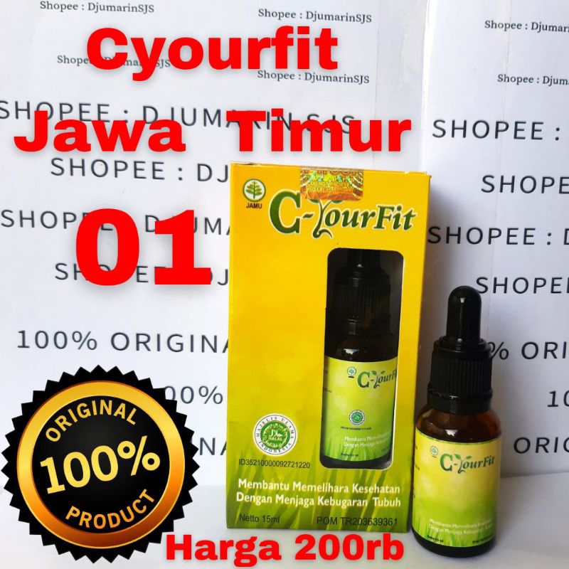 C-yourfit C yourfit cyourfit jamu tetes herbal distributor