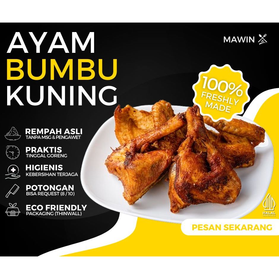 

MAWIN Ayam Ungkep Bumbu Kuning