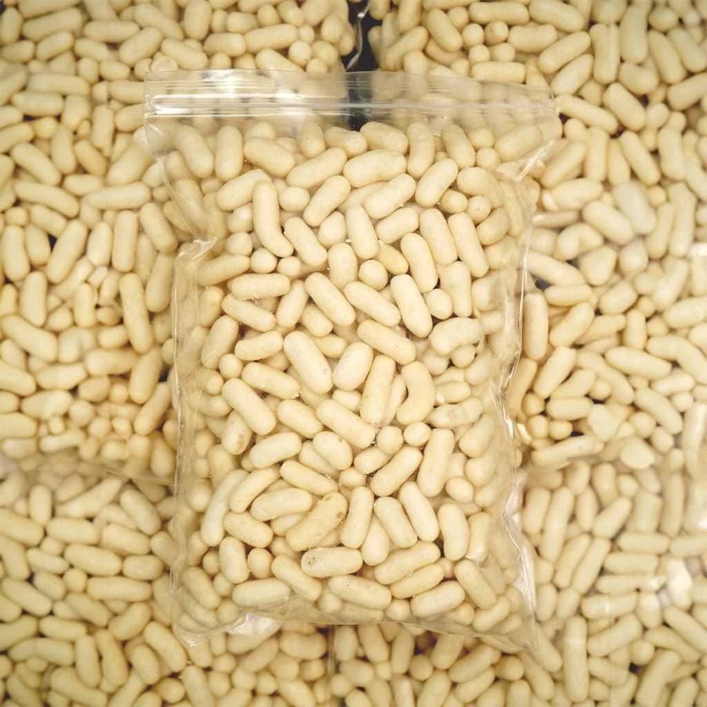 

SS - 1 Kg Gr Pilus Telur Ikan Bangkok / Pilus Kapsul Pedas / Telur Ikan Bangkok Gurih / Snack Kiloan Murah