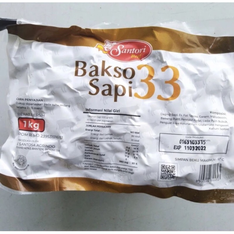 

Bakso Sapi Santori Premium