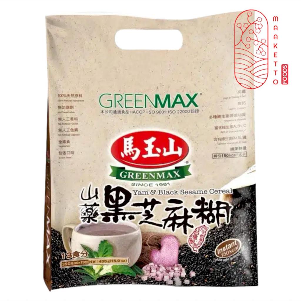 

Greenmax Yam & Black Sesame Cereal / Greenmax Sereal Ubi & Wijen Hitam 455gr