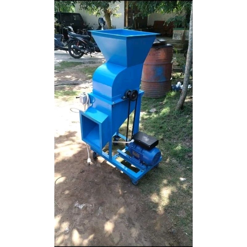 Mesin Cacah dan Giling Multifungsi penggerak dinamo 2hp