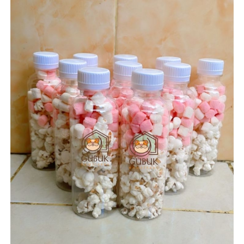 MARSHMALLOW MIX POPCORN || MAKANAN HAMSTER || CEMILAN HAMSTER