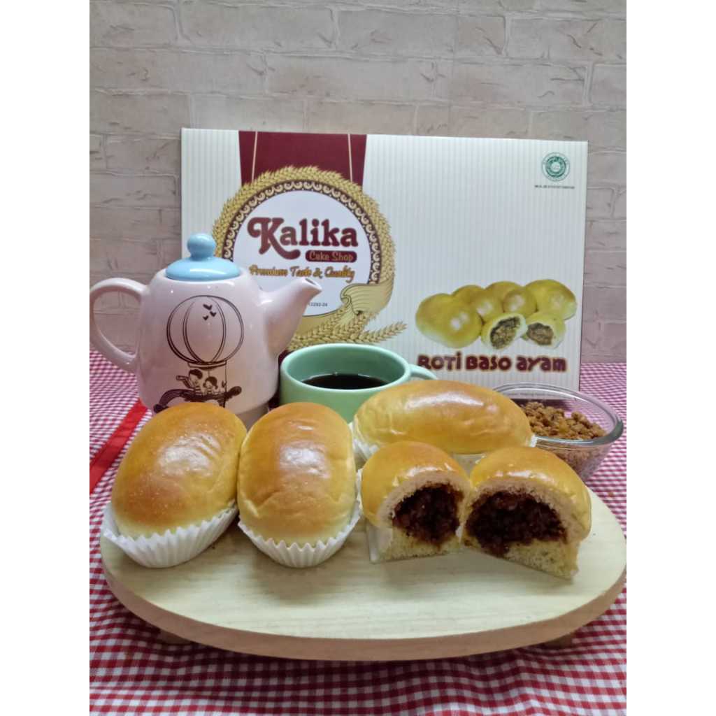 

Roti Baso Ayam KALIKA 1 Box 10pcs