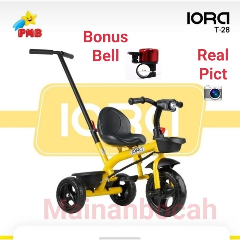 Roda Tiga Iora T 28 Sepeda roda tiga anak