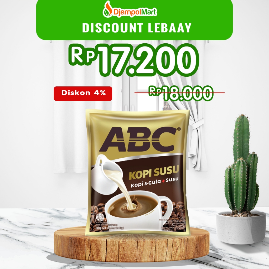 

ABC Kopi Susu 31 gram dijual Per Renceng