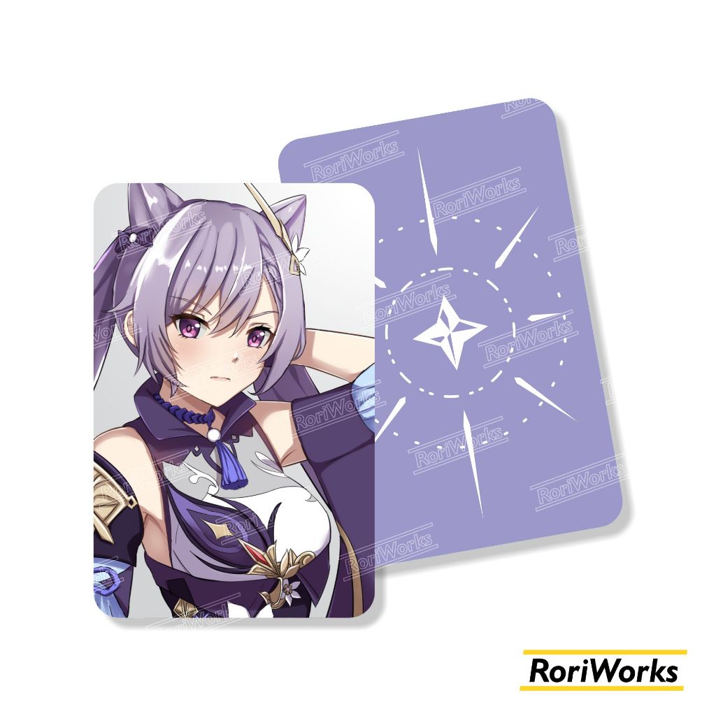 Photocard - Keqing | Genshin Impact