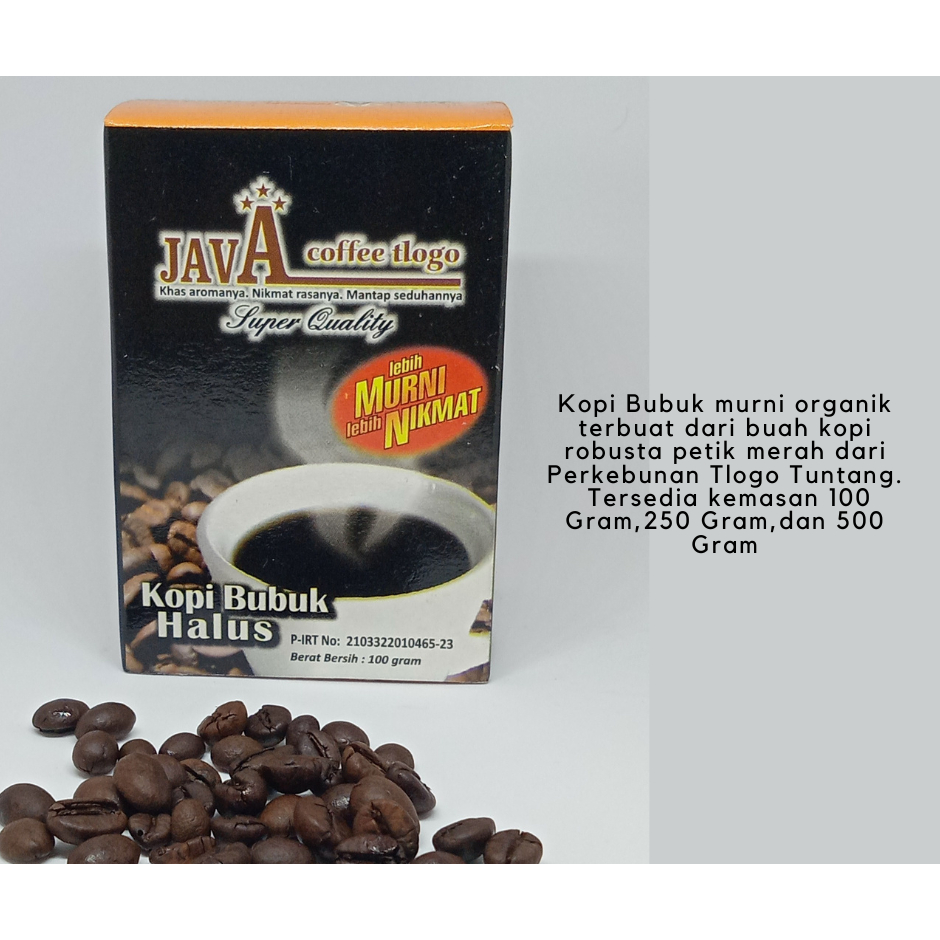 Kopi Tlogo Original Kemasan Dus