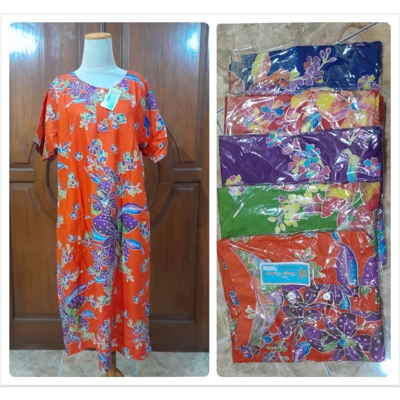 Daster BK (Bunga kenanga) saku samping