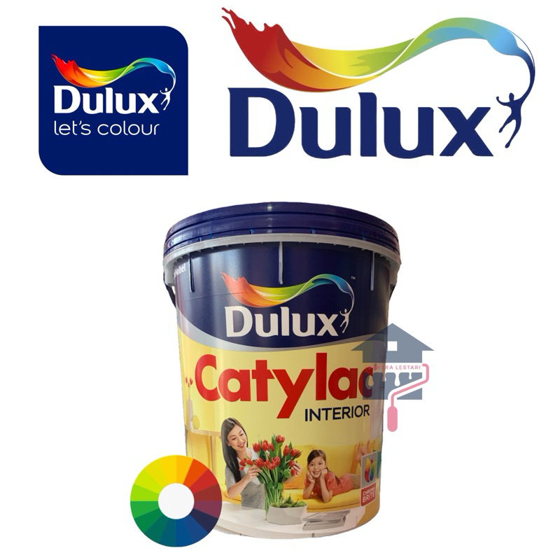 WARNA LENGKAP DULUX CATYLAC INTERIOR CAT TEMBOK 5kg