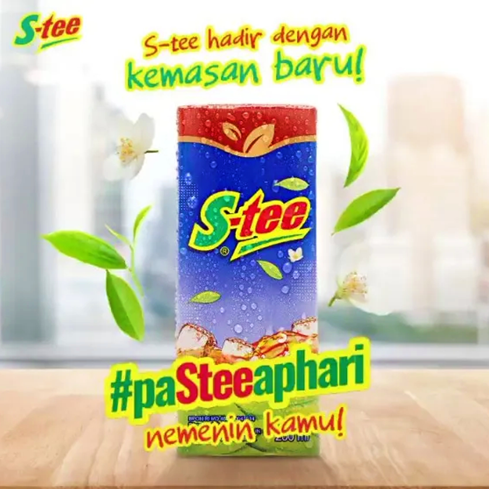 

S-tee Minuman Teh Kotak Stee 200ml isi 24