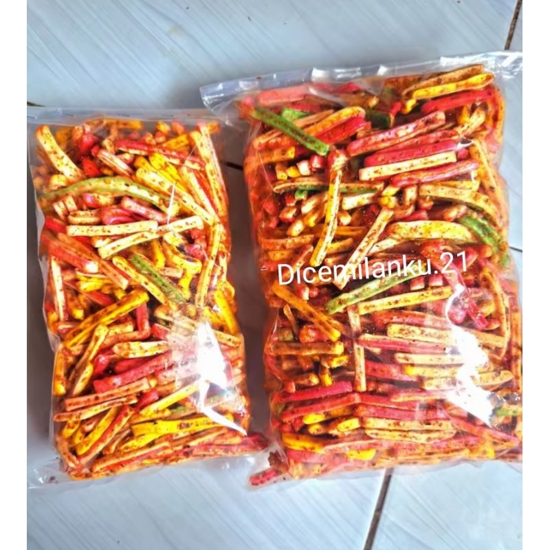 

SEBLAK KERUPUK BETON PEDAS DAUN JERUK ISI 1.KG