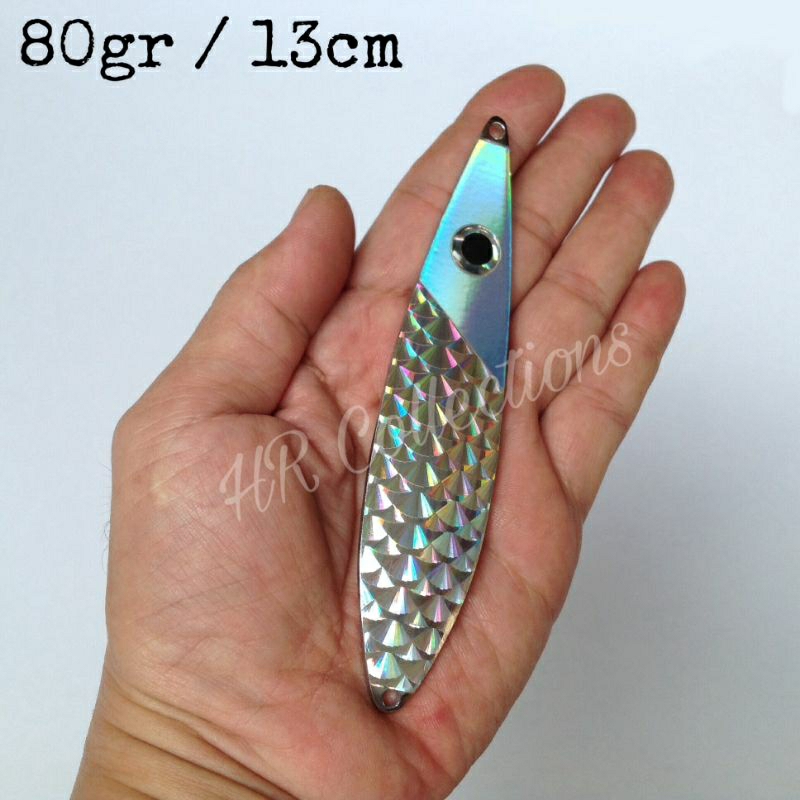 Umpan Spoon Lure Speedy 60gr - 80gr Casting Tenggiri #Galvanis #Chrome