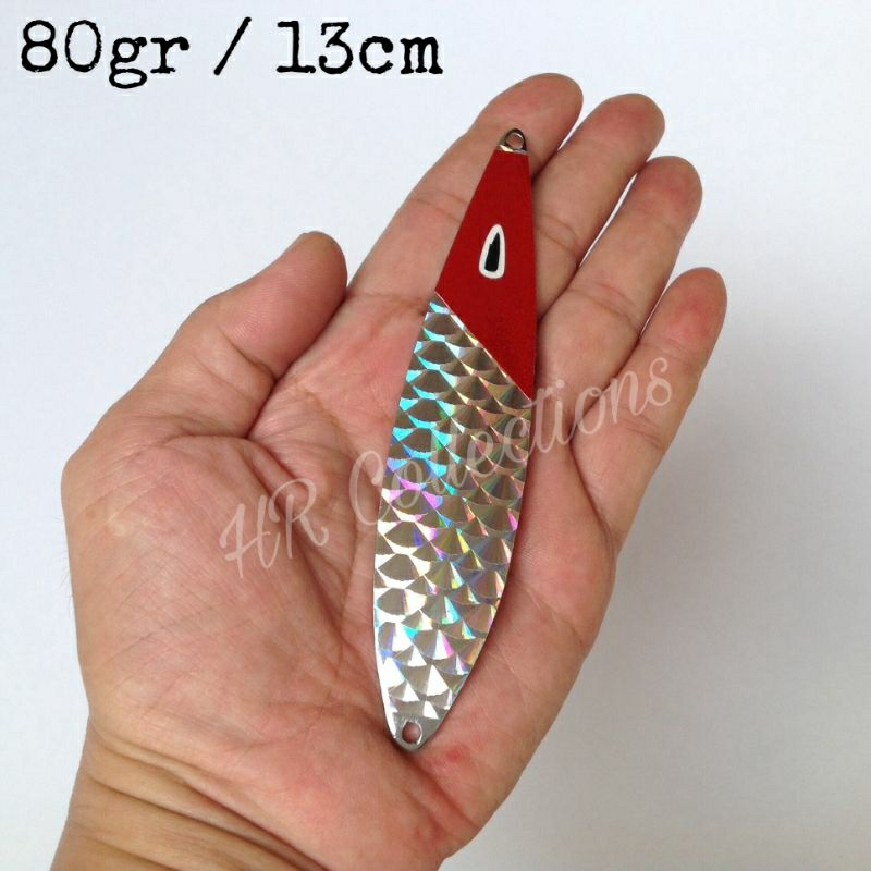 Umpan Spoon Lure Speedy 60gr - 80gr Casting Tenggiri #Galvanis #Chrome