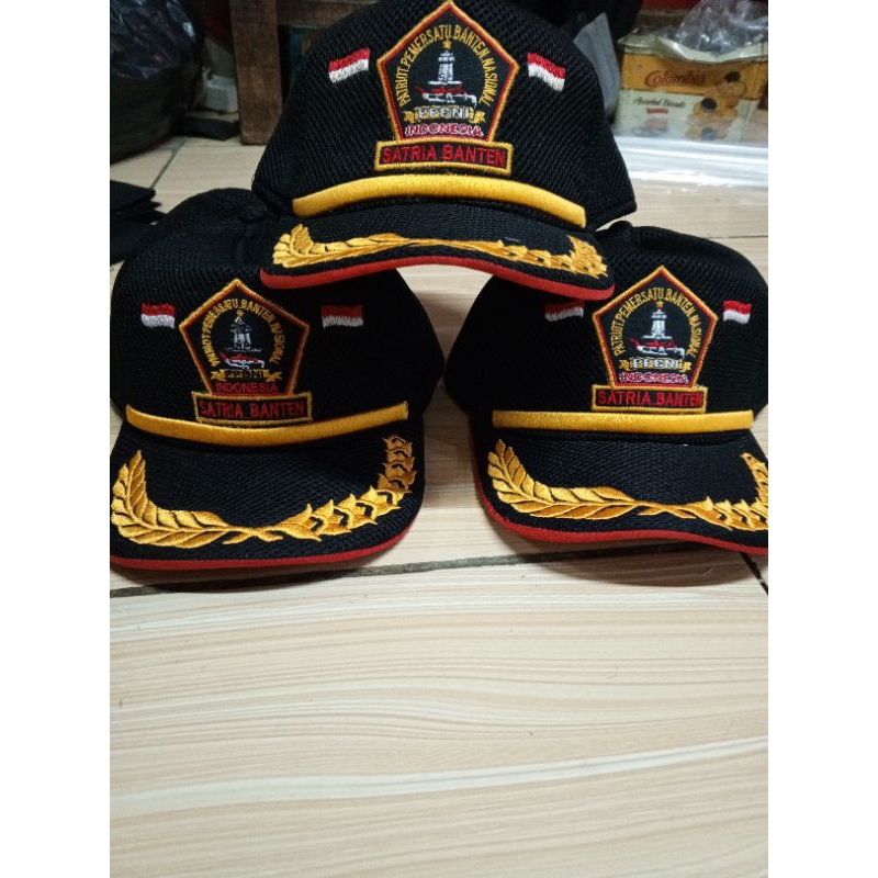 TOPI PPBNI SATRIA BANTEN  LIST KUNING