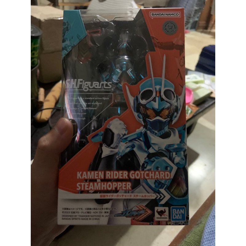 shf kamen rider gotchard steamhopper bandai