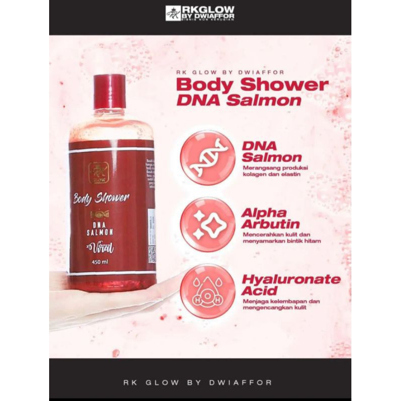 RKGLOW BODY SHOWER DNA SALMON