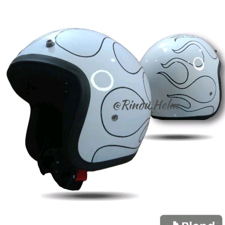 Helm Retro Api Dewasa Sni.