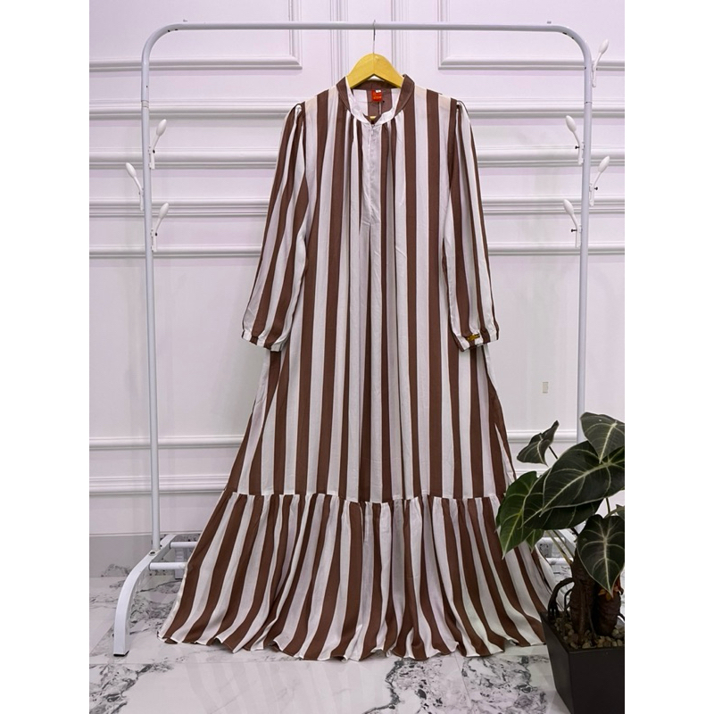 Gamis Alena Terbaru Kekinian Produk Lizam Bahan Rayon