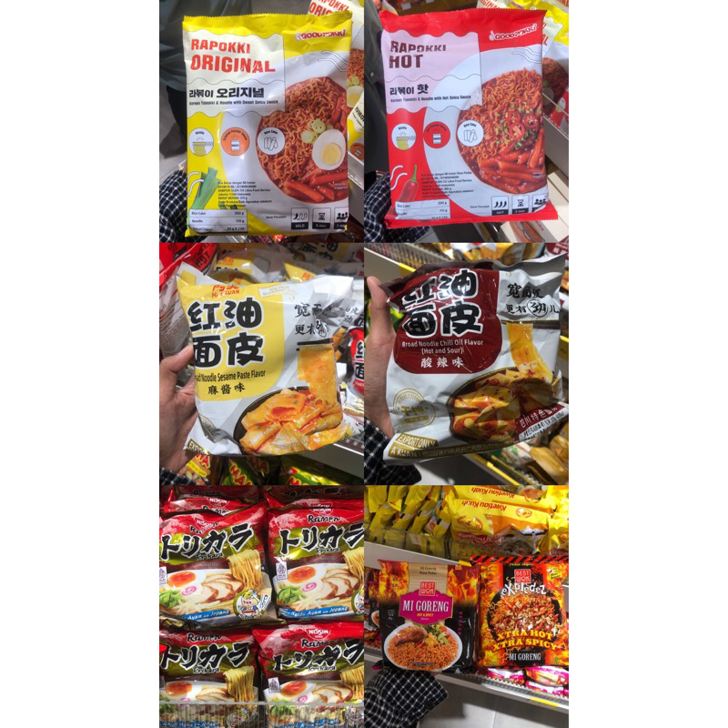 

(JASTIP KKV) ANEKA MIE INSTAN, RAMEN, TOPOKKI IMPORT