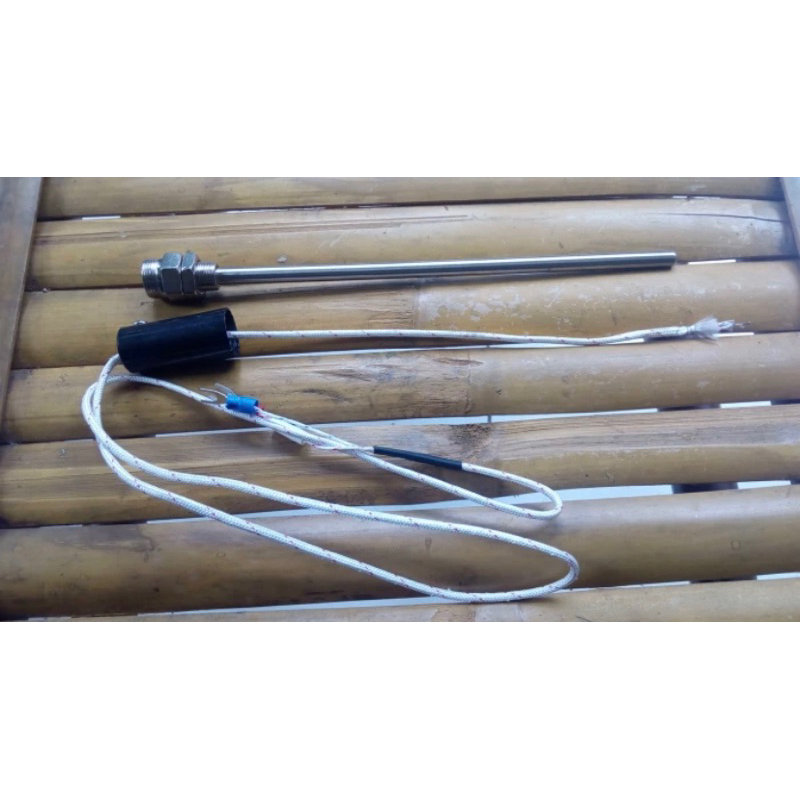 K Type Thermocouple Probe Stainles Steel 200mm 7x200x1000mm