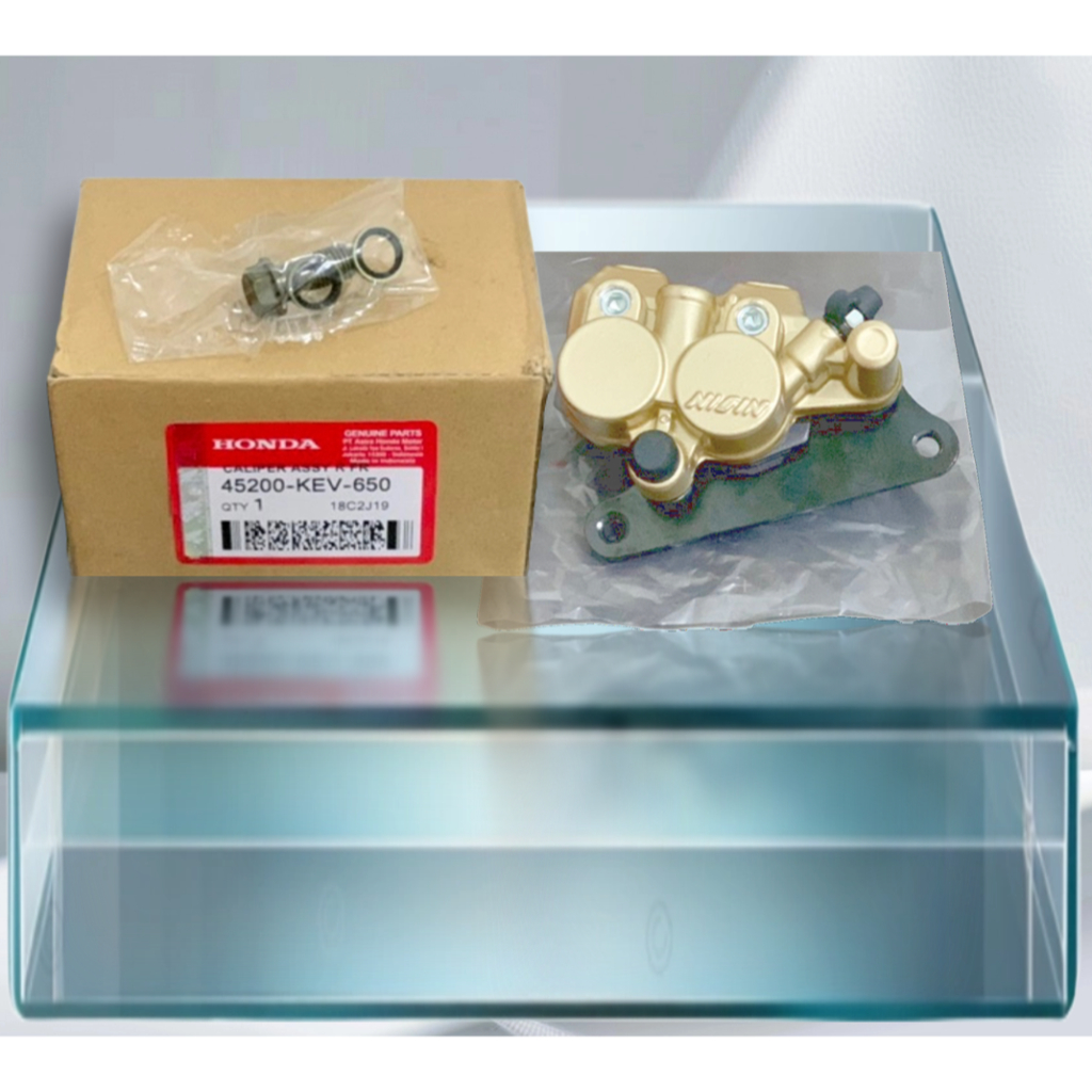 Kaliper Cakram bawah Pala babi Supra x,Supra fit,Kharisma 45200-KEV-650 Nissin Original