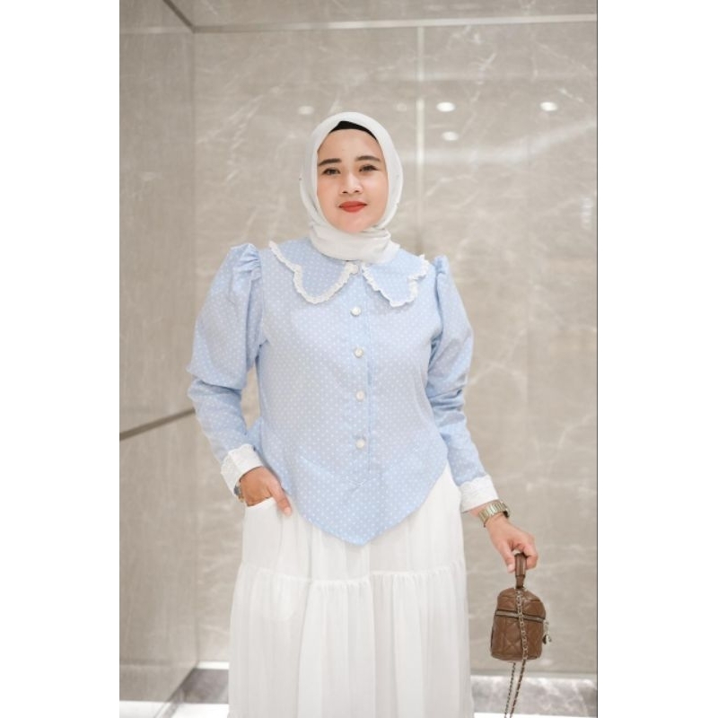 BELIFI   POLKA DRESS