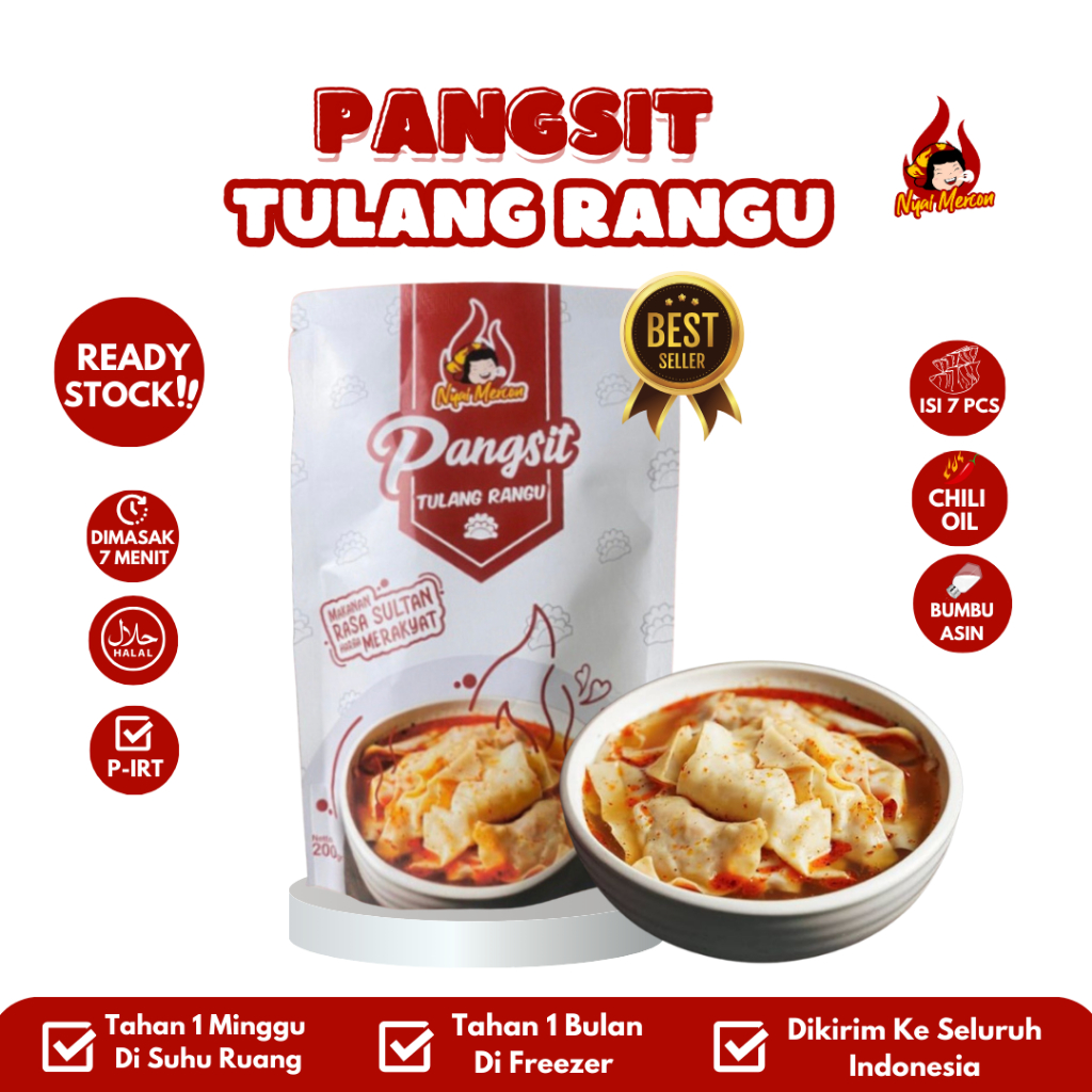 

Pangsit Nyai Mercon/Pangsit Tulang rangu/Pangsit Ayam Keju/Pangsit Original