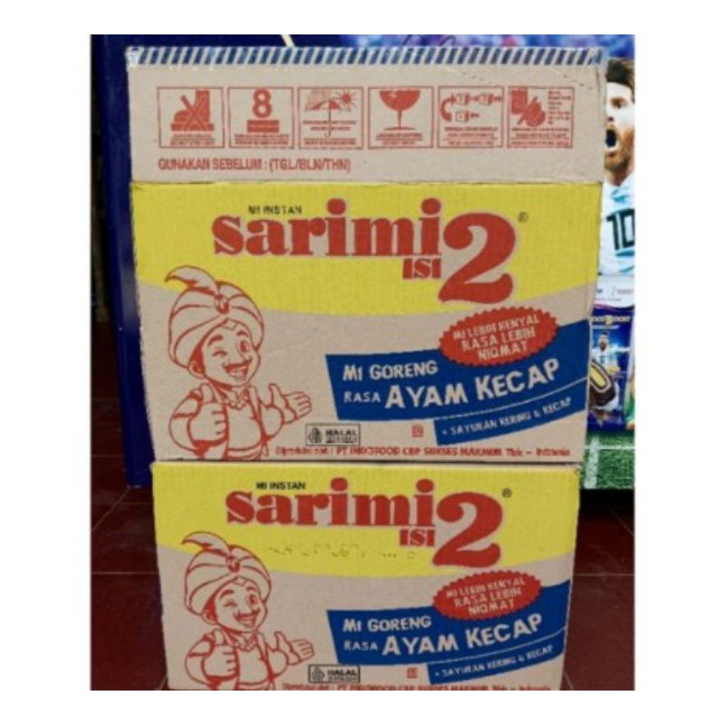 

SARIMI MIE GORENG ISI 2 AYAM KREMESS/AYAM KECAP