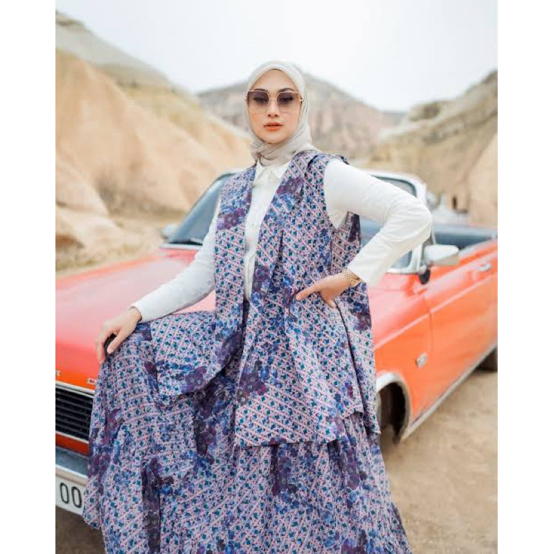 Vest Blouse Nada Puspita