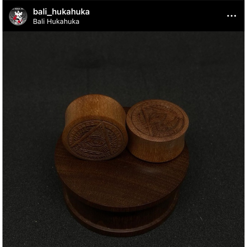 ANTING KAYU, TINDIK TELINGA, PIERCING TELINGA, ANTING, PIERCING KAYU SICE 6-22mm PRODUK YANG DI JUAL