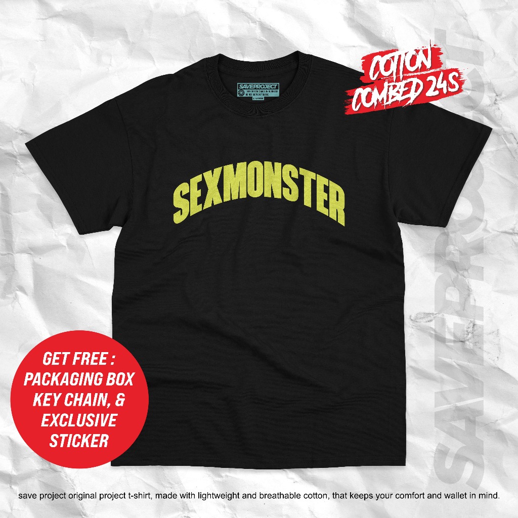 KAOS LEGEND ARIEL PETERPAN "SEXMONSTER" VIDEO KLIP TOPENG/T-SHIRT ARIEL/BAJU ARIEL PETERPAN/UNISEX T