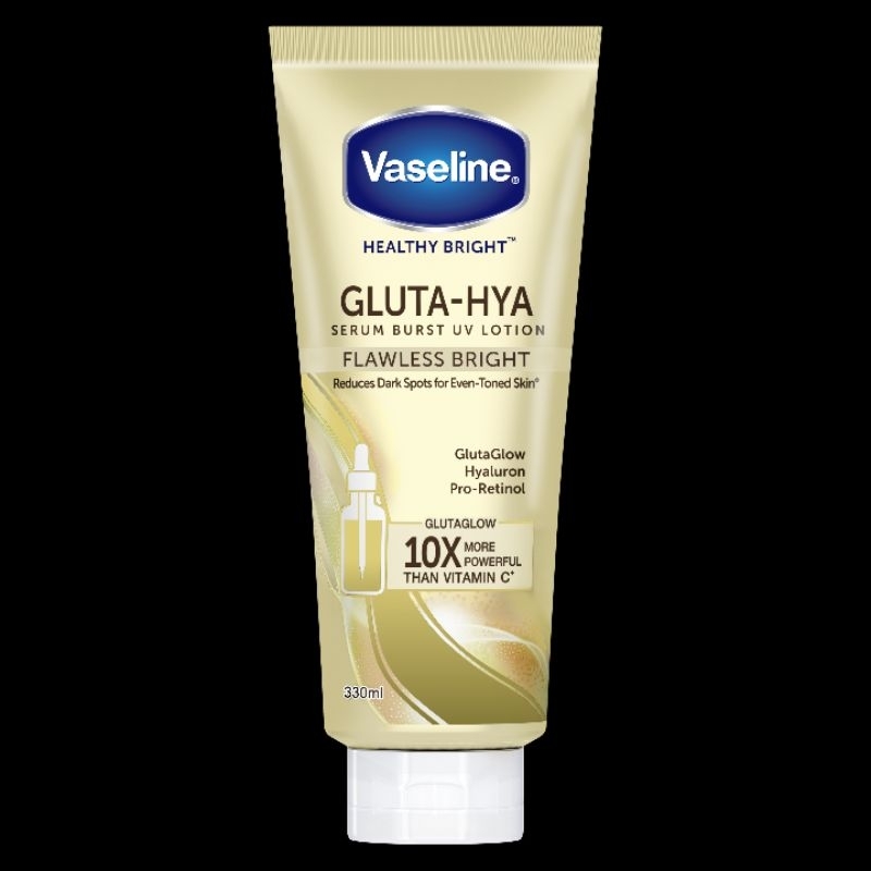 VASELINE GLUTA-HYA SERUM BURST LOTION FLAWLESS BRIGHT 20ml