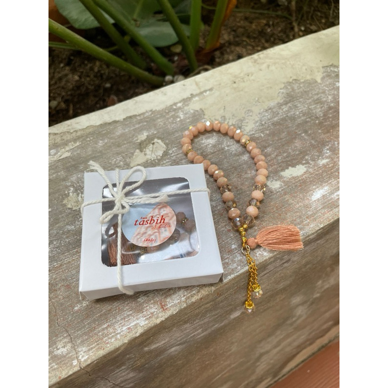 Tasbih 33 Butir | Tasbih Premium | Tasbih Estetik | Tasbih Earth Tone | Tasbih Souvenir | Tasbih Mur