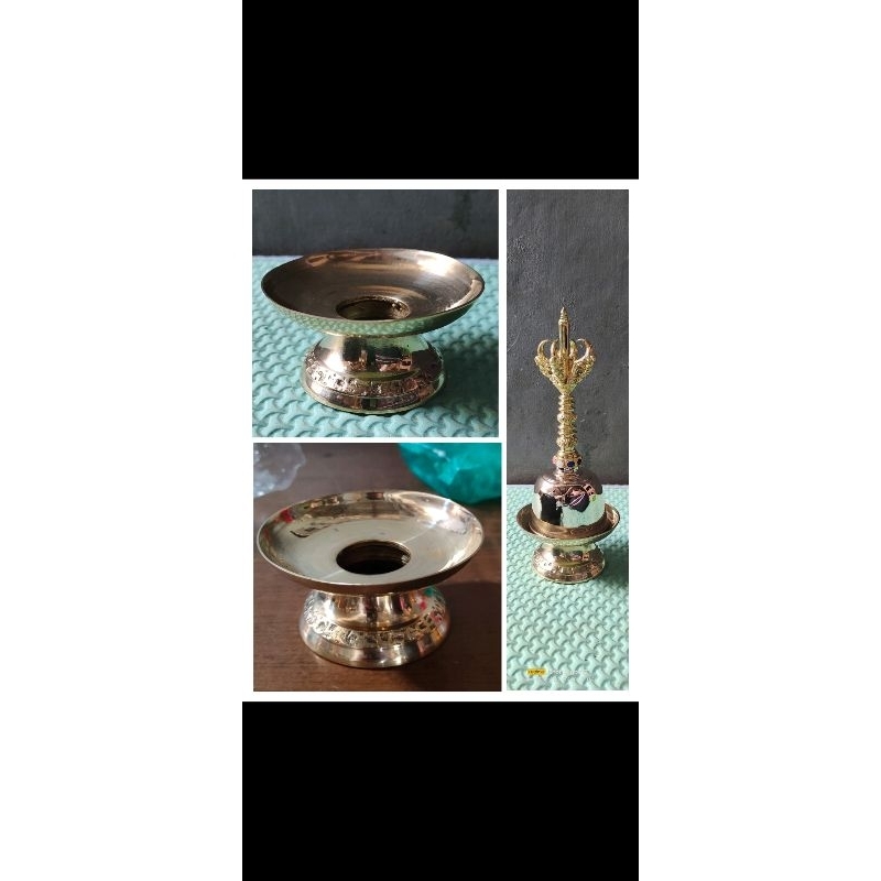 Tatakan Genta/Bajra Kuningan