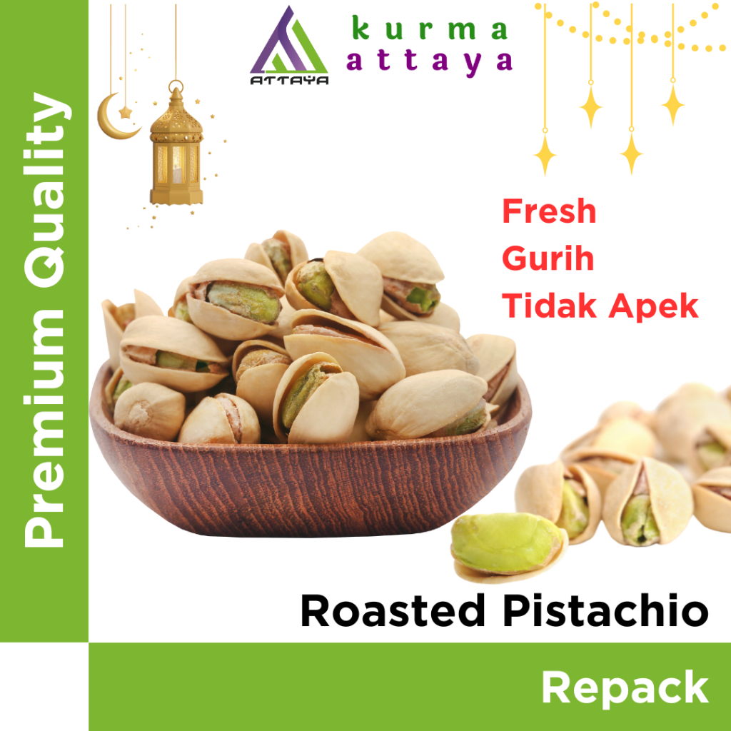 

250gr Kacang Pistachio Panggang Premium