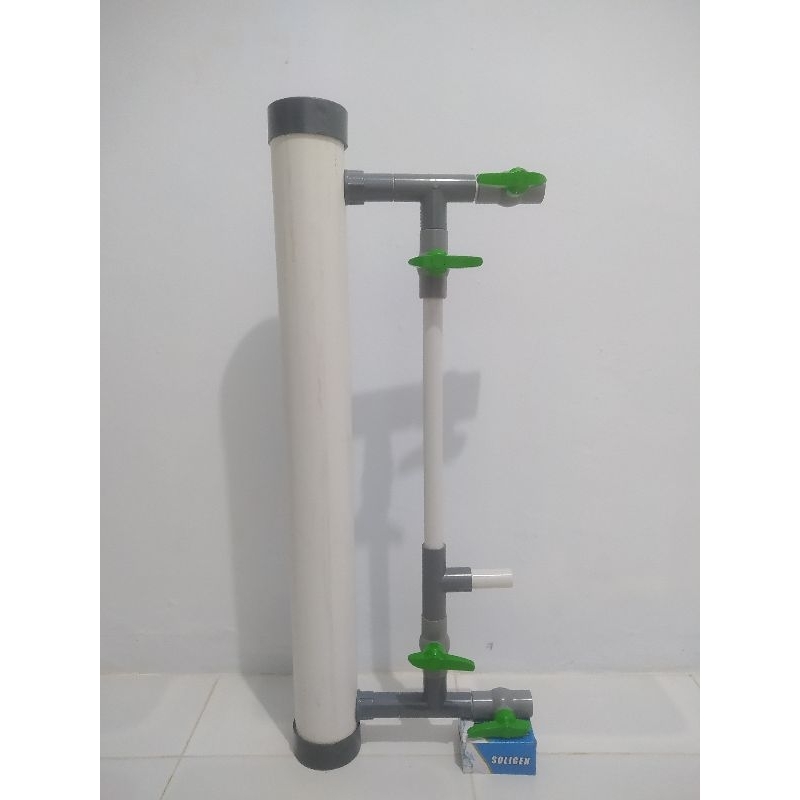 FILTER KRAN AIR ATAS AIR BERKARAT BERMINYAK BERBAU AIR WARNA KUNING SISTEM BACKWASH