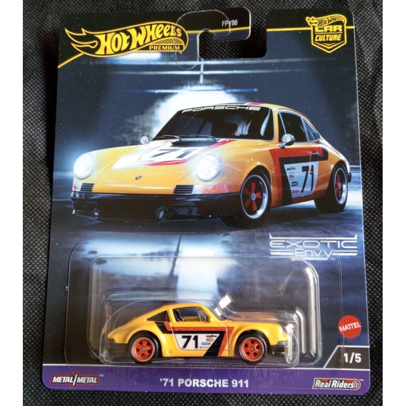 HOT WHEELS '71 PORSCHE 911 EXOTIC ENVY