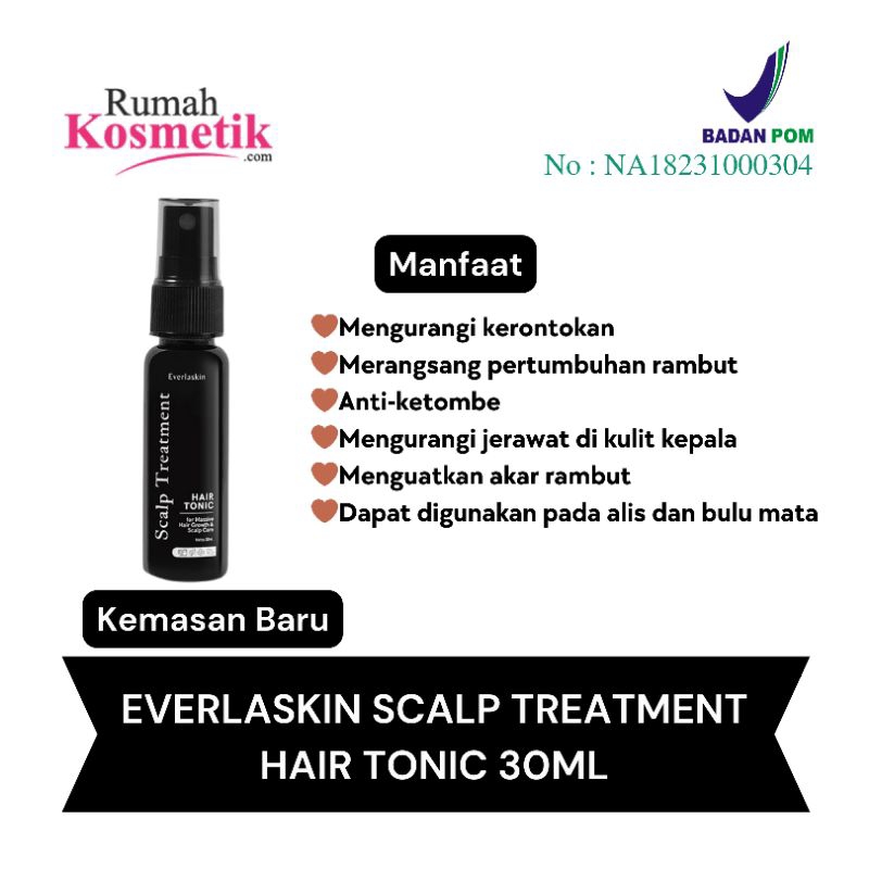 Everlaskin Scalp Therapy Hair Tonic 30ml (New)