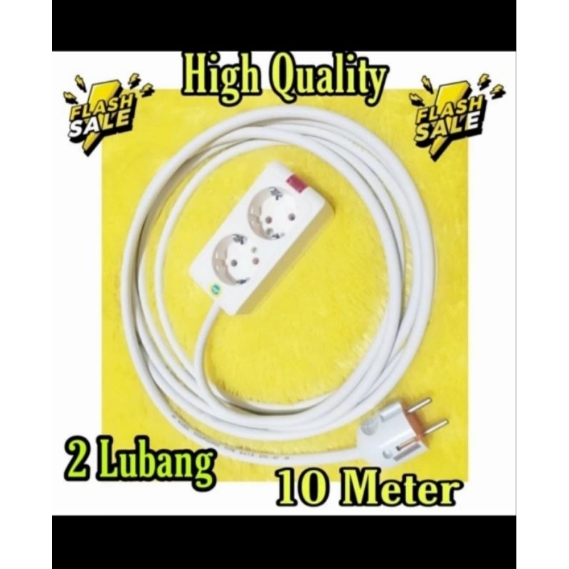 TERMINAL RAKITAN 2 LUBANG + KABEL SNI + COLOKAN