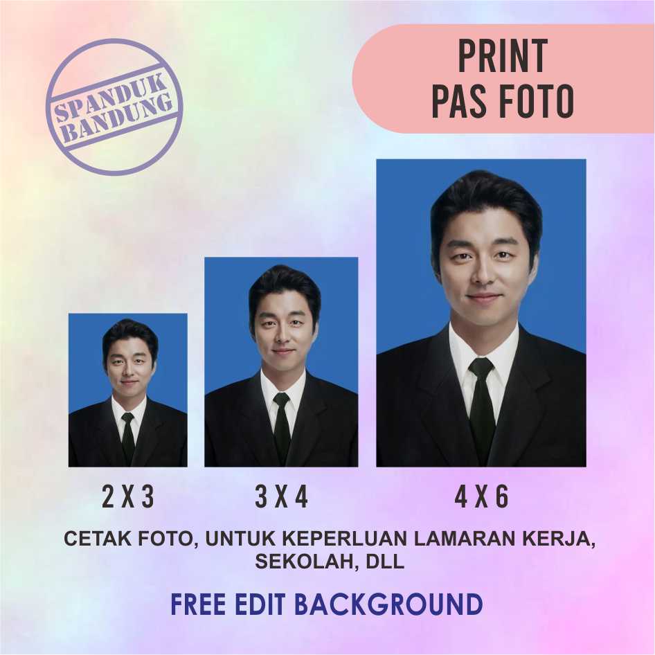 CETAK FOTO PAS FOTO / PRINT FOTO LAMARAN KERJA / CETAK FOTO / JASA PRINT FOTO