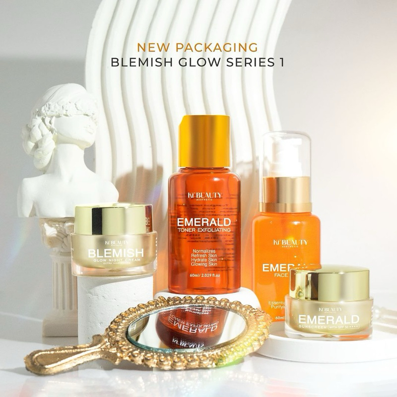 KF SKIN KLINIK BASIC BPOM/ BLEMISH GLOW SERIES 1/ KF BEAUTY/ KF SKIN