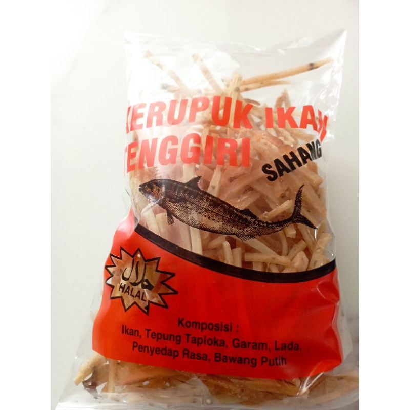 

Kerupuk ikan /stik Ikan tenggiri
